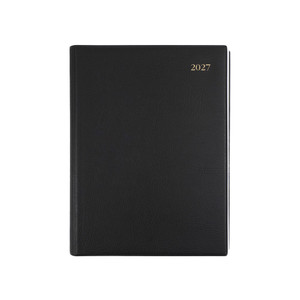 DEBDEN ASSOCIATE DIARY A5 Week to Open 1Hr Black 4501.V99 (Pre-Order Now for 2027) ** ETA 30/9/2026 **