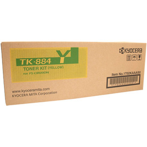 KYOCERA TK884Y TONER CARTRIDGE Yellow TK-884Y