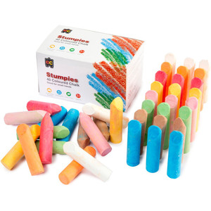 EC CHALK COLOURED Stumpies 57x140mm Bx40