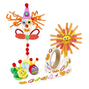 ADHESIVE MOUTHS ROLL OF 600