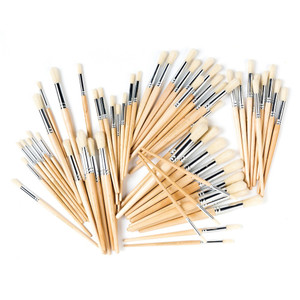 EDVANTAGE SERIES 582 HOGS HAIR Round Brushes #4,6,8,9,10&12 60 Assorted Hogs Hair Round