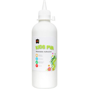 EC KIDS WASHABLE PVA GLUE 500ml