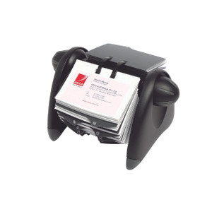 MARBIG PROFESSIONAL SERIES BUSINESS CARD ROTARY FILE Business Card File