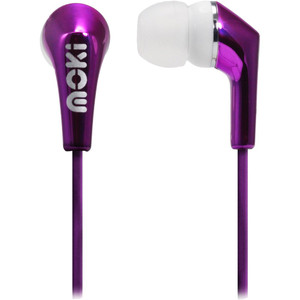 Moki Metallics Earphones ACC HPMLCP Pink