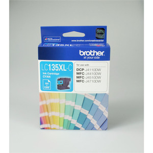 BROTHER LC-135XL ORIGINAL CYAN INK CARTRIDGE Suits DCPJ4110DW / MFCJ4410DW / 4510 / 4710