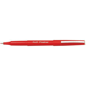 PILOT SW-PPF FINELINER PEN Red