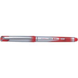 PILOT BLN-VBG7 V-BALL GRIP PEN Fine Red