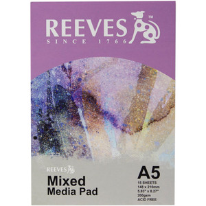 REEVES MIXED MEDIA PAD A5