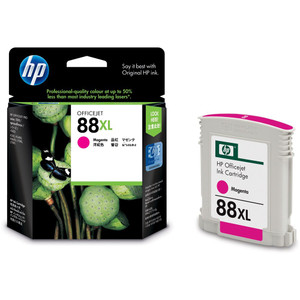 HP 88XL ORIGINAL MAGENTA HIGH YIELD INK CARTRIDGE (C9392A) Suits Officejet Pro K550 / K550dtn