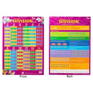 TIMES TABLES/DIVISION FACTS D/S WALL CHART *** While Stocks Last ***
