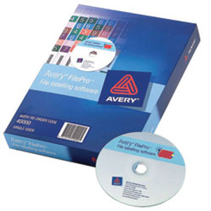 AVERY FILEPRO SOFTWARE Lateral Filing - Single User