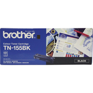 BROTHER TN-155BK ORIGINAL BLACK TONER CARTRIDGE 5K Suits HL4040CN / 4050 / 9040CN / MFC9440 / 9840