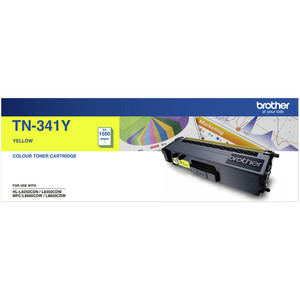 BROTHER TN-341Y ORIGINAL YELLOW TONER CARTRIDGE Suits HL L8250CDN / HL L8350CDW / MFC L8600CDW / MFC L8850CDW