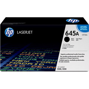 HP 645A BLACK ORIGINAL LASERJET TONER CARTRIDGE (C9730A) 13K Suits LaserJet 5500/5550