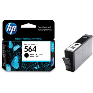 HP 564 BLACK ORIGINAL INK CARTRIDGE (CB316WA)