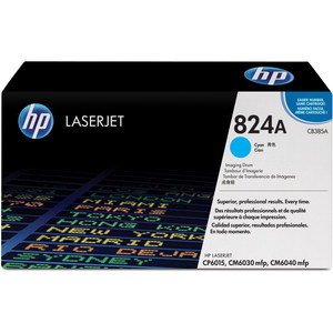 HP 824A CYAN LASERJET IMAGE DRUM (CB385A) 35K Suits CP6015 / CM6040MFP