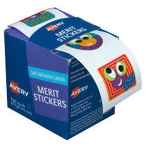 AVERY MERIT STICKERS Googly Eyes 100/Roll