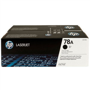 HP 78A TONER CARTRIDGE Black 2,100 pages Twin Pack