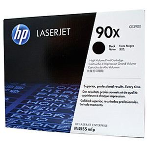 HP 90X HIGH YIELD BLACK ORIGINAL LASERJET TONER CARTRIDGE 24K (CE390X) Suits LaserJet M4555 / 600 / M602 / M603