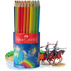 FaberCastell Classic Colour Pencils Assorted Pack of 72 16-115873