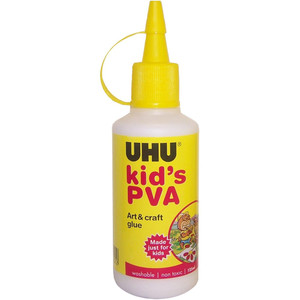 UHU KIDS PVA GLUE 125ml *** While Stocks Last - Replaced by 33-32455 ***