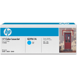 HP 122A CYAN ORIGINAL LASERJET TONER CARTRIDGE 4K (Q3961A) Suits LaserJet 2550 / 2800 / 2820 / 2830 / 2840