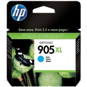 HP #905XL ORIGINAL CYAN INK CARTRIDGE 825PG Suits HP Officejet Pro 6950 / 6960 / 6970