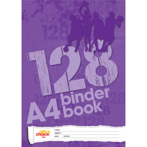 OFFICE CHOICE BINDER BOOK A4 128pg 7 Hole 120561OC / 120561 ** While Stocks Last **