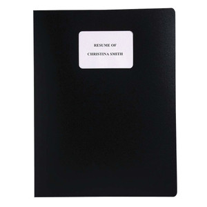 MARBIG RESUME FILE A4 10 Pocket Black *** While Stocks Last ***