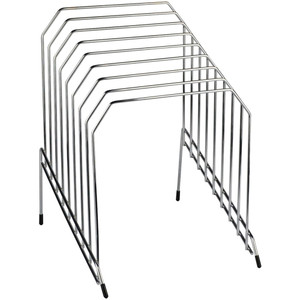 ITALPLAST Step File Organiser Large - Chrome, Each
