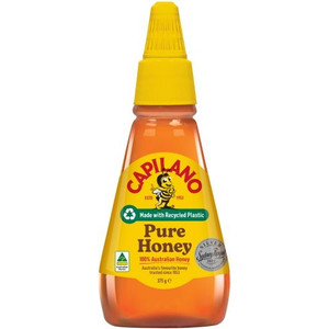 CAPILANO ORIGINAL CLEAR HONEY 375gm Twist and Squeeze