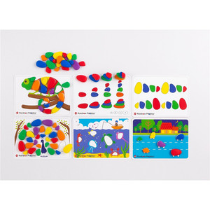RAINBOW PEBBLES ACTIVITY SET