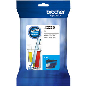 BROTHER INK CARTRIDGE LC-3339XLC High Yield Cyan 5,000 pages