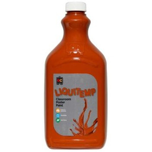 LIQUITEMP POSTER PAINT 2L BURNT SIENNA