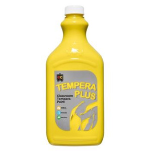 TEMPERA PLUS CLASSROOM PAINT 2L BRILLIANT YELLOW