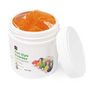 CRAFT FUN DYE POWDER 500GMS YELLOW