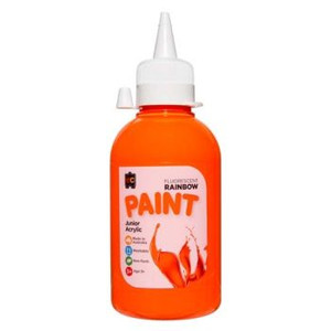FLUORO RAINBOW 250ML ORANGE
