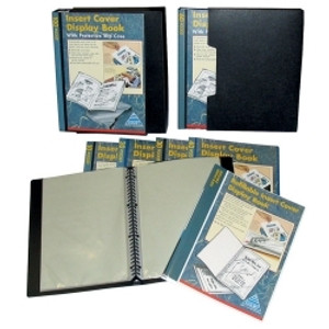 COLBY 245A REFILLABLE DISPLAY BOOK A4 Black 20 Page