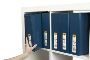 MARBIG ENVIRO CLEARVIEW INSERT BINDERS A4 3 'D' 50mm Blue