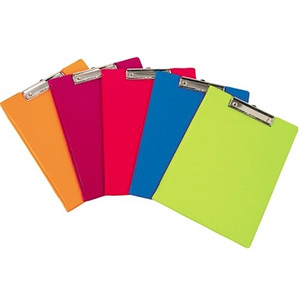 Bantex Fruits Clipfolders PVC A4 Assorted Pack of 10 (4240-60)