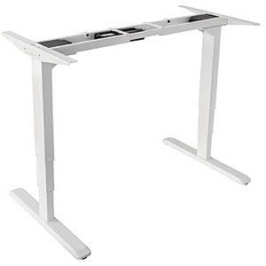 Sit And Stand Range Electric Sit-Stand Desk Height Adjustable Frame White