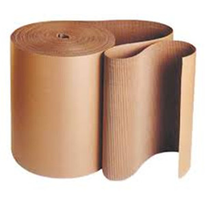 CORRUGATED CARDBOARD ROLL 620MM X 81 METRES