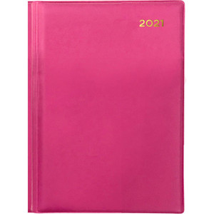 Collins Belmont Colours Diary Week To View A7 With Pencil Pink (2024)