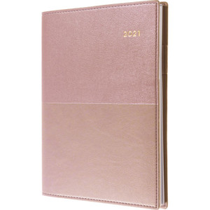 Collins Vanessa Diary Week To View B6/7 Rose Gold (2024)