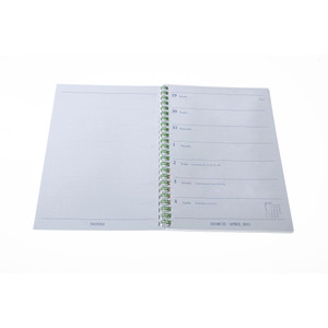 Collins Colplan Diary Week To A Page A5 With Notes Green (2024)