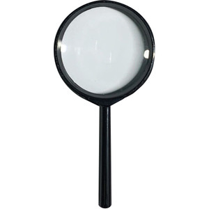 STAT MAGNIFYING GLASS 90mm Black