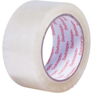 Sellotape 767 Hot-Melt Adhesive Packaging Tape 48mmx75m Clear Carton of 36