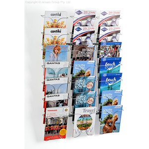 21 POCKET A4 MAGAZINE RACK