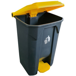 Pedal Bin 80L (L) 49.3 x (W) 47.5 x (H) 84cm (Unassembled)