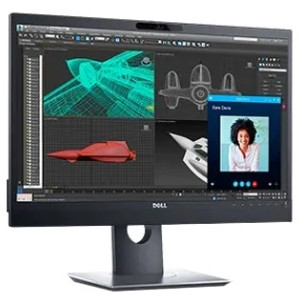 DELL MONITOR 23.8IN P2418HZME 16:9 IPS 1920X1080 60HZ 6MS 250CD/M2 HEIGHT-ADJUSTABLE TILT SWIVEL PIVOT 2 MICROPHONES 2.1 MEGAPIXEL CAMERA HDMI DP VGA USB 3.0 3YR WARRANTY